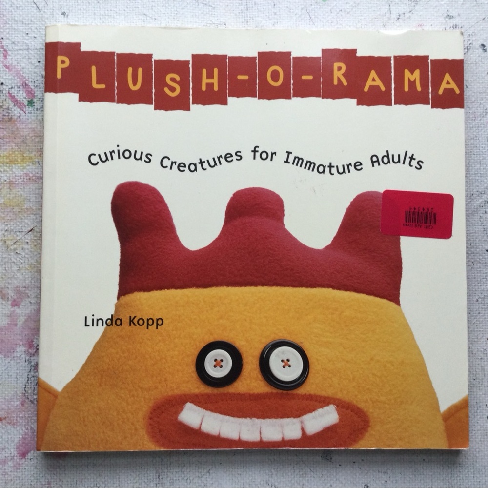Plush-O-Rama Book with Quirky Cover